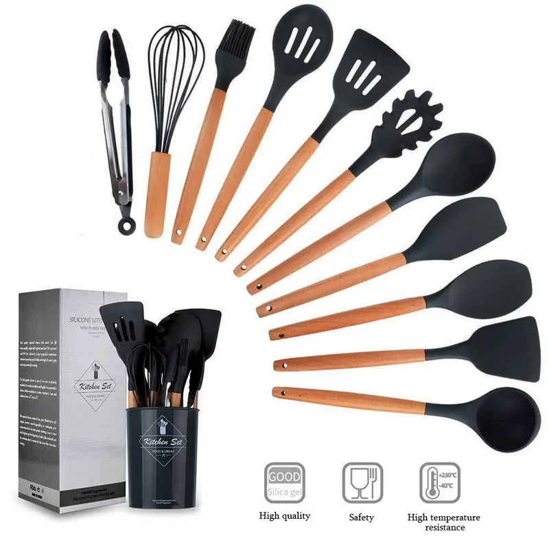 Conjunto de Utensílios para Cozinha 12 peças